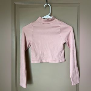Pink Love Sleeve Shirt- Size Small
